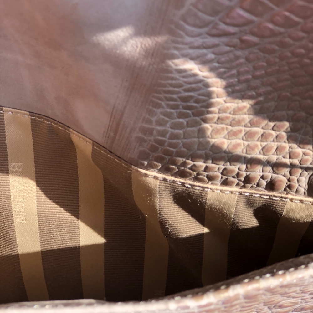 Brahmin Smoke Thelma Wilmington Tote RARE - Picture 3 of 8